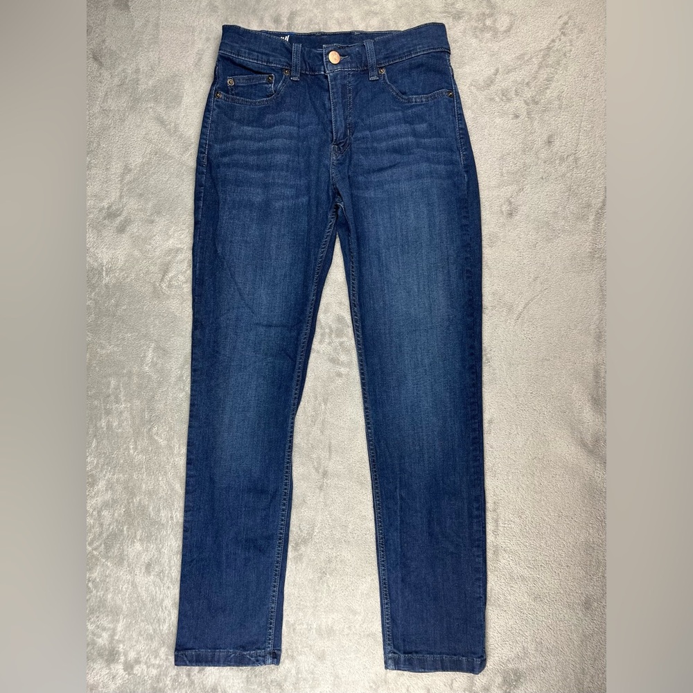 Mugsy Jeans Mens 30x30 Fultons Straight Leg Stretch Blue Denim FLX3NFU